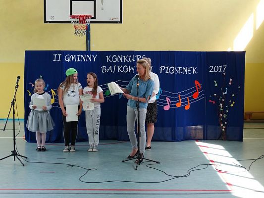  Grafika #25: II Gminny Konkurs Muzyczny - Bajkowe piosenki
