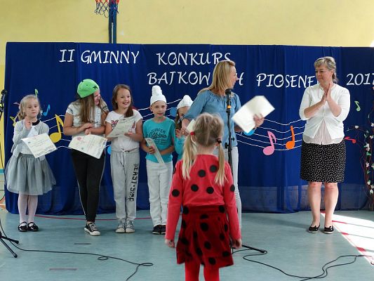  Grafika #26: II Gminny Konkurs Muzyczny - Bajkowe piosenki