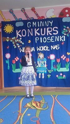  Grafika #1: Gminny Konkurs Piosenki - Wiosna wokół nas