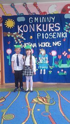  Grafika #2: Gminny Konkurs Piosenki - Wiosna wokół nas