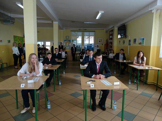  Grafika #13: Egzamin gimnazjalny