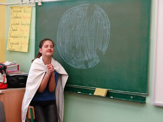 Grafika #1: Drama na lekcji języka polskiego