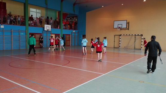 Grafika #5: Zawody sportowe w piłkę koszykową szkół gimnazjalnych