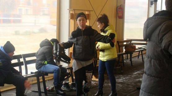 Grafika #12: Wyjazd klasy VI na lodowisko