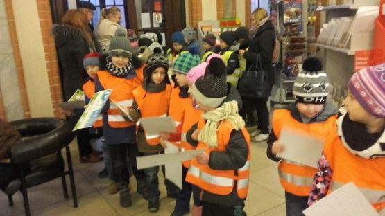 Grafika #0: Wycieczka na pocztę w Lęborku