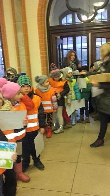 Grafika #3: Wycieczka na pocztę w Lęborku