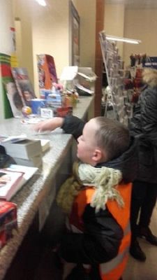 Grafika #5: Wycieczka na pocztę w Lęborku