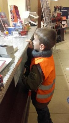 Grafika #7: Wycieczka na pocztę w Lęborku