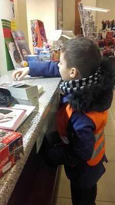 Grafika #8: Wycieczka na pocztę w Lęborku