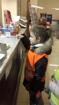 Grafika #9: Wycieczka na pocztę w Lęborku