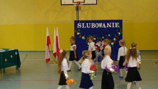 Grafika #6: Pasowanie na ucznia klasy I SP