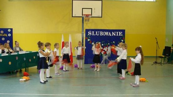 Grafika #23: Pasowanie na ucznia klasy I SP