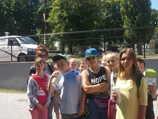  Grafika #11: Uczniowie klasy IV i V w Malborku