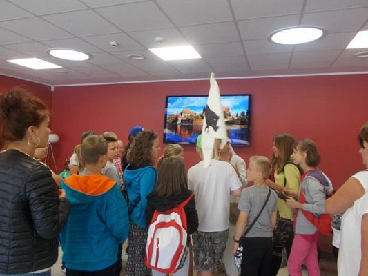  Grafika #15: Uczniowie klasy IV i V w Malborku