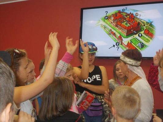  Grafika #17: Uczniowie klasy IV i V w Malborku