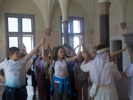  Grafika #36: Uczniowie klasy IV i V w Malborku