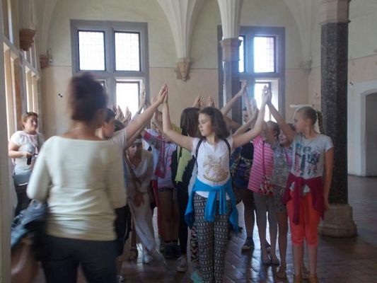  Grafika #38: Uczniowie klasy IV i V w Malborku