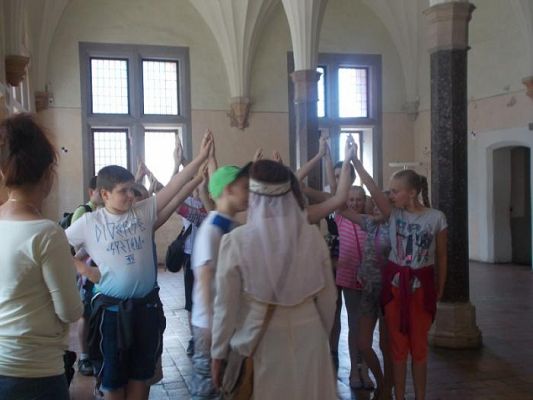  Grafika #39: Uczniowie klasy IV i V w Malborku