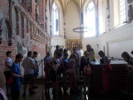  Grafika #53: Uczniowie klasy IV i V w Malborku