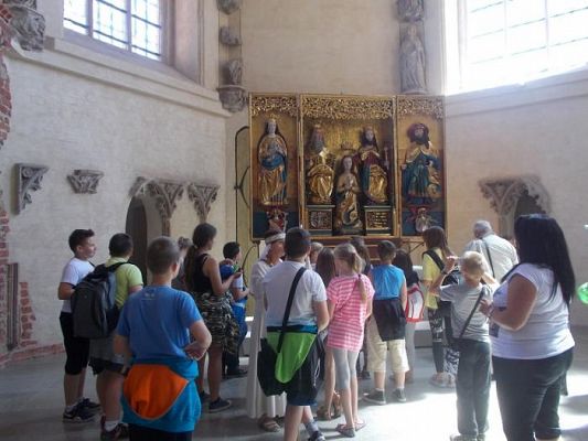  Grafika #54: Uczniowie klasy IV i V w Malborku