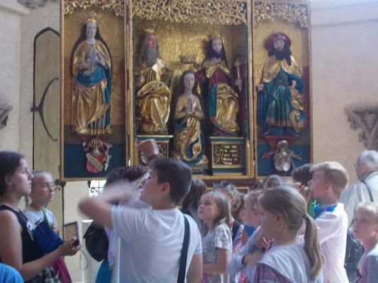  Grafika #55: Uczniowie klasy IV i V w Malborku