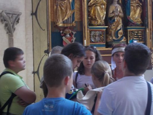  Grafika #57: Uczniowie klasy IV i V w Malborku