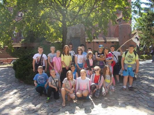  Grafika #59: Uczniowie klasy IV i V w Malborku