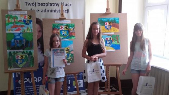 Grafika #10: Rozstrzygnięcie Konkursu Plastycznego - Powiat Lęborski. Moja mała ojczyzna