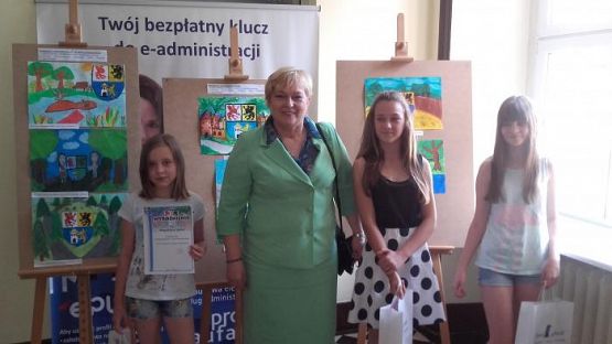 Grafika #11: Rozstrzygnięcie Konkursu Plastycznego - Powiat Lęborski. Moja mała ojczyzna