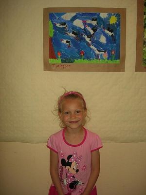 Grafika #5: Rozstrzygnięcie Gminnego Konkursu Plastycznego Cztery Pory Roku - Wiosna