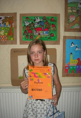 Grafika #7: Rozstrzygnięcie Gminnego Konkursu Plastycznego Cztery Pory Roku - Wiosna