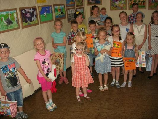 Grafika #3: Rozstrzygnięcie Gminnego Konkursu Plastycznego Cztery Pory Roku - Wiosna