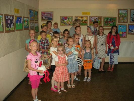 Grafika #4: Rozstrzygnięcie Gminnego Konkursu Plastycznego Cztery Pory Roku - Wiosna