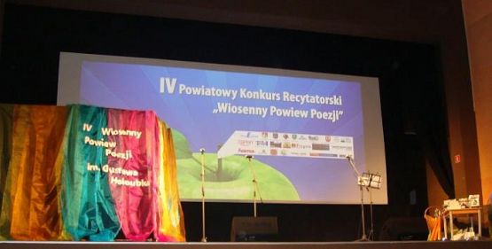  Grafika #0: Powiatowy Konkurs Recytatorski - Wiosenny powiew poezji