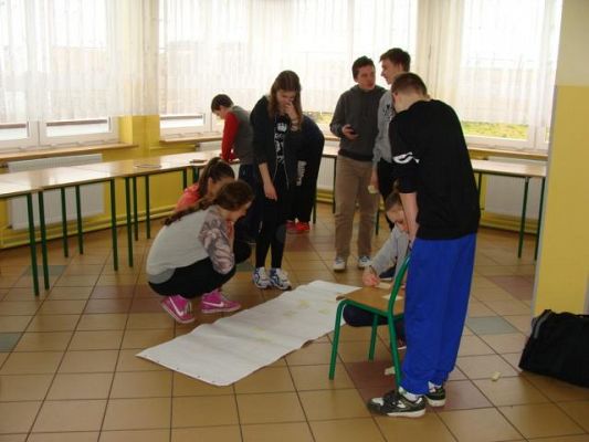  Grafika #3: Noc w szkole