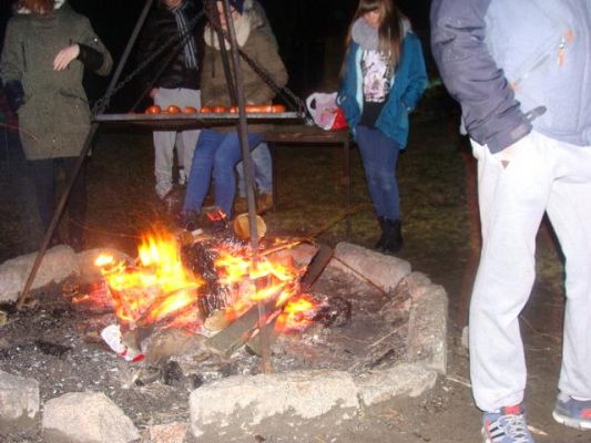  Grafika #46: Noc w szkole