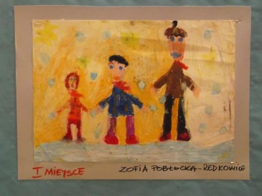  Grafika #19: Rozstrzygnięcie Gminnego Konkursu Plastycznego Cztery Pory Roku - Zima