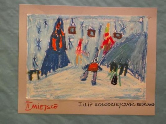  Grafika #18: Rozstrzygnięcie Gminnego Konkursu Plastycznego Cztery Pory Roku - Zima
