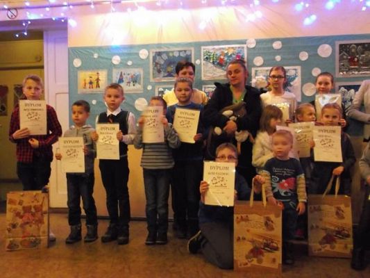  Grafika #2: Rozstrzygnięcie Gminnego Konkursu Plastycznego Cztery Pory Roku - Zima