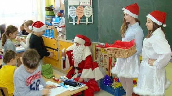 Grafika #7: Wizyta Św. Mikołaja