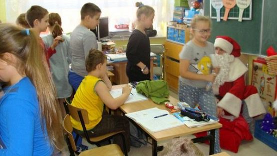 Grafika #8: Wizyta Św. Mikołaja