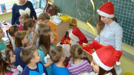 Grafika #11: Wizyta Św. Mikołaja