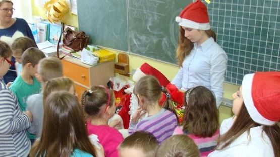 Grafika #12: Wizyta Św. Mikołaja