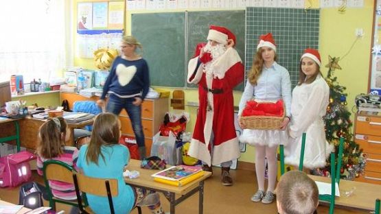 Grafika #13: Wizyta Św. Mikołaja