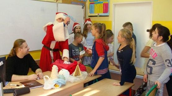 Grafika #19: Wizyta Św. Mikołaja