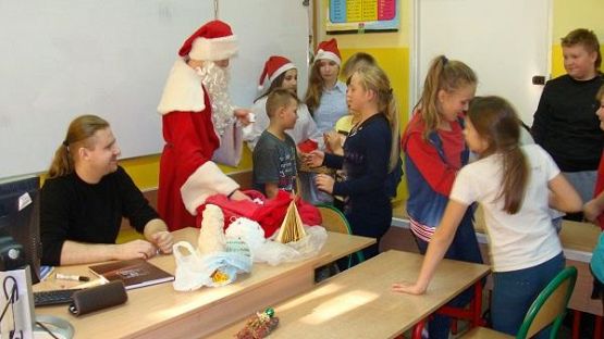 Grafika #20: Wizyta Św. Mikołaja