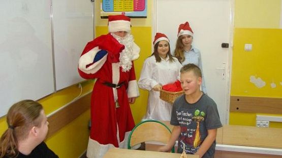 Grafika #21: Wizyta Św. Mikołaja