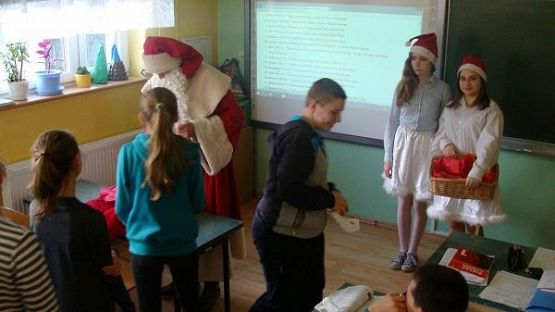 Grafika #26: Wizyta Św. Mikołaja