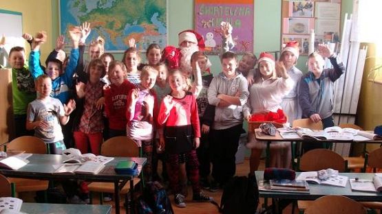 Grafika #27: Wizyta Św. Mikołaja