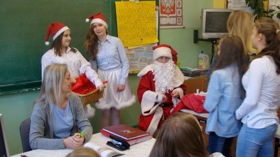 Grafika #28: Wizyta Św. Mikołaja